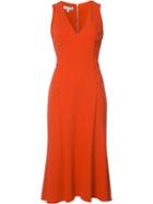 Narciso Rodriguez Pleated Shift Dress, Women's, Size: 44, Silk/polyamide/spandex/elastane