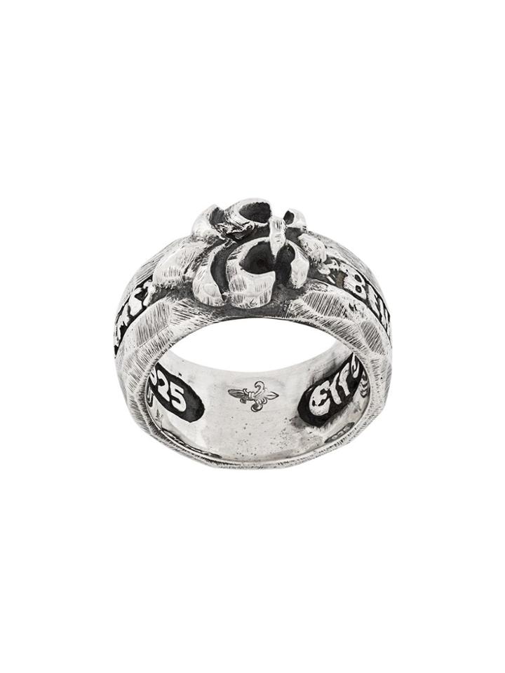 Elf Craft Believe In Your Dreams Lily Ring - Metallic