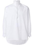 Lucio Vanotti Zipped Collar Shirt - White