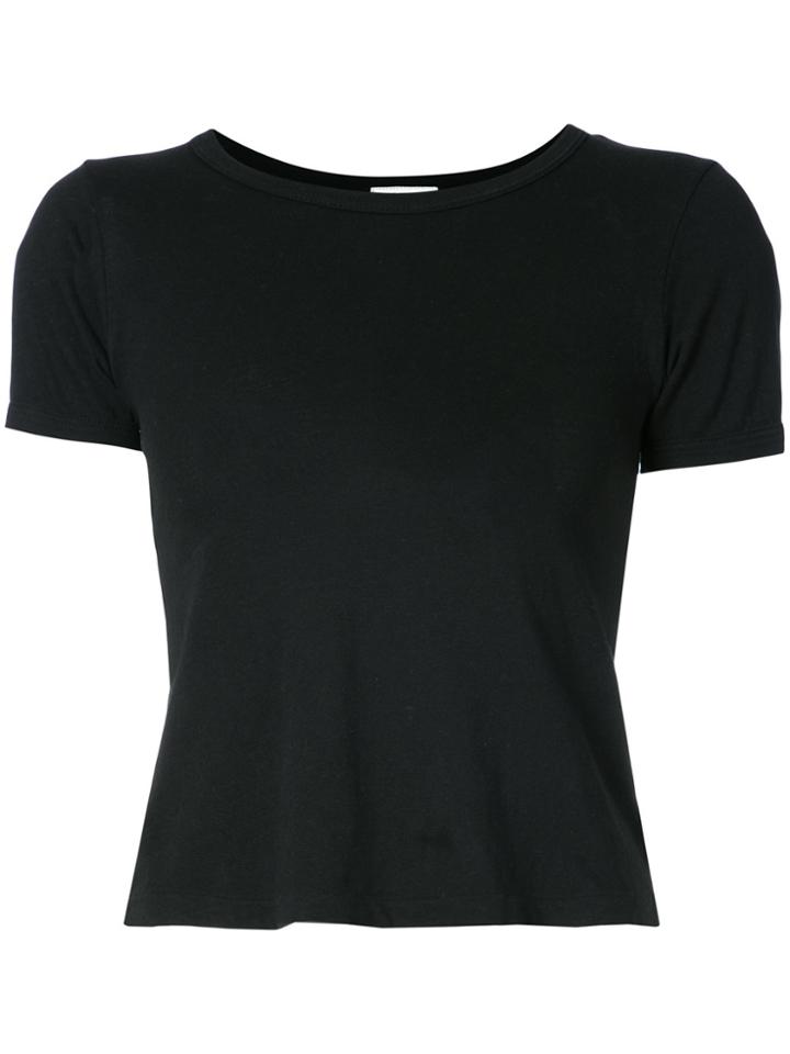 Re/done Ringer T-shirt - Black