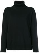 Fabiana Filippi Glitter Turtleneck Jumper - Black