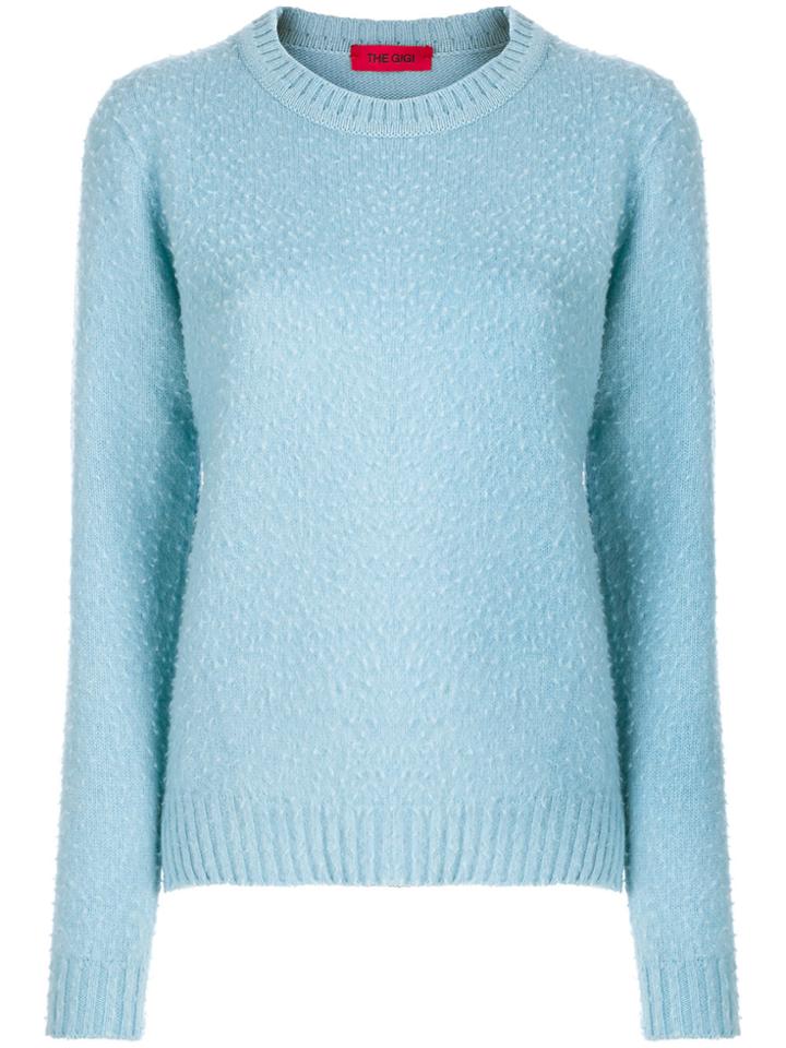 The Gigi Crew Neck Jumper - Blue