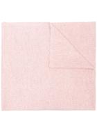 N.peal Embellished Knitted Scarf - Pink & Purple