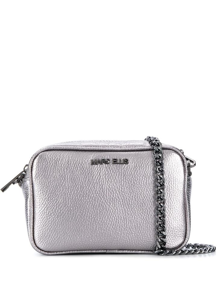 Marc Ellis Chain Shoulder Bag - Silver