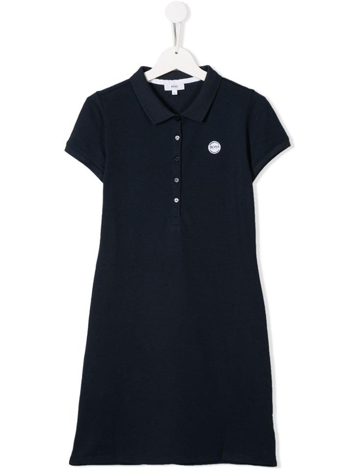Boss Kids Polo Dress - Blue