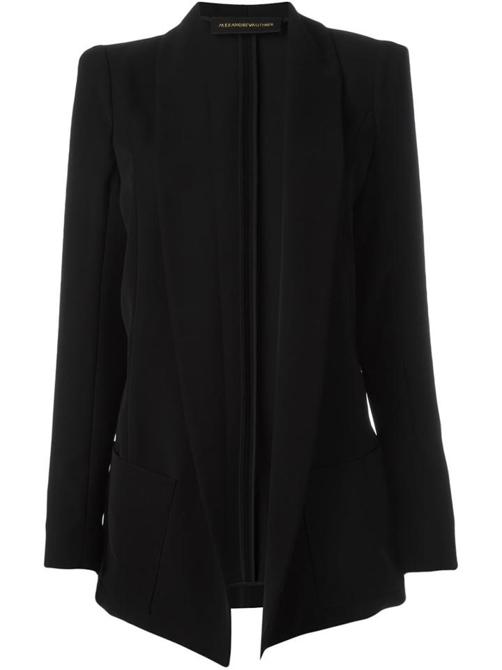 Alexandre Vauthier Shawl Open-front Blazer