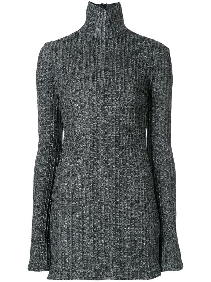 Ellery Mescaline Funnel Neck Top - Grey