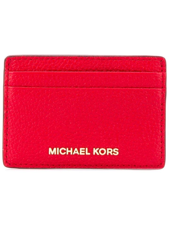 Michael Michael Kors Small Cardholder - Red