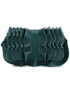 Fendi 'baguette' Shoulder Bag, Women's, Green, Calf Leather