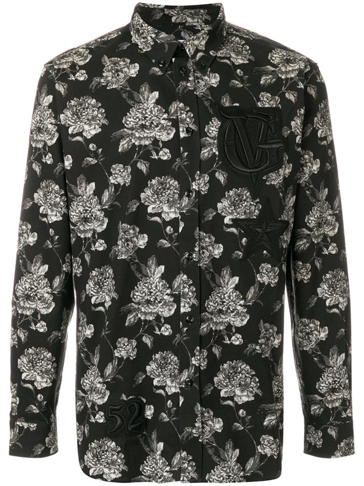 Givenchy Floral Print Shirt - Black