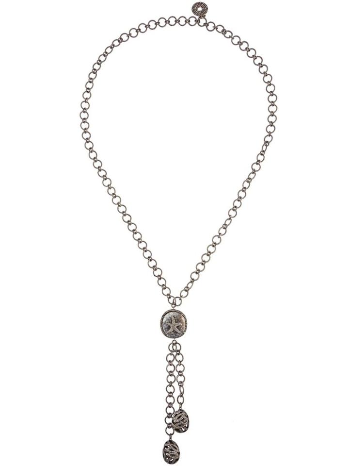 Carole Shashona 'starfish' Diamond Lariat Necklace