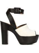 Alexa Wagner Two-tone Platform Sandals