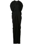 Zero + Maria Cornejo Draped Maxi Dress - Black