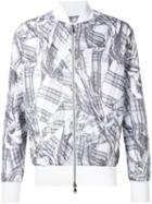 Vivienne Westwood Man Tartan Print Bomber Jacket