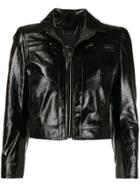 Givenchy Fitted Leather Jacket - Black