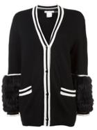 Alice+olivia Bradford Cardigan - Black