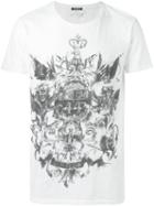 Balmain Fierce Lion Print T-shirt