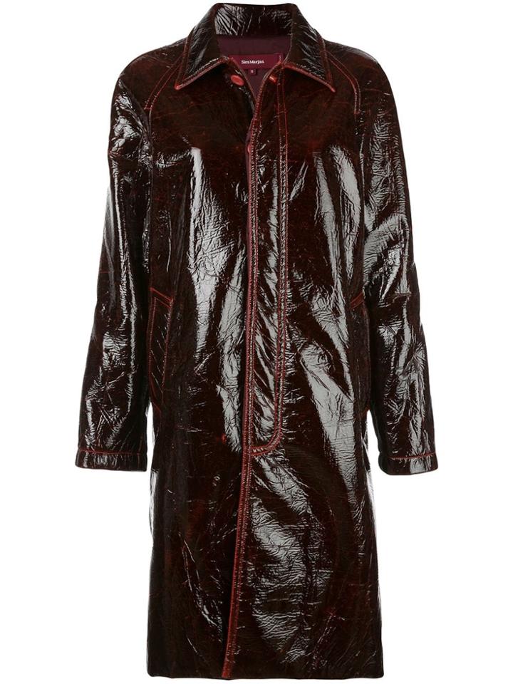 Sies Marjan Blaine Laquered Coat