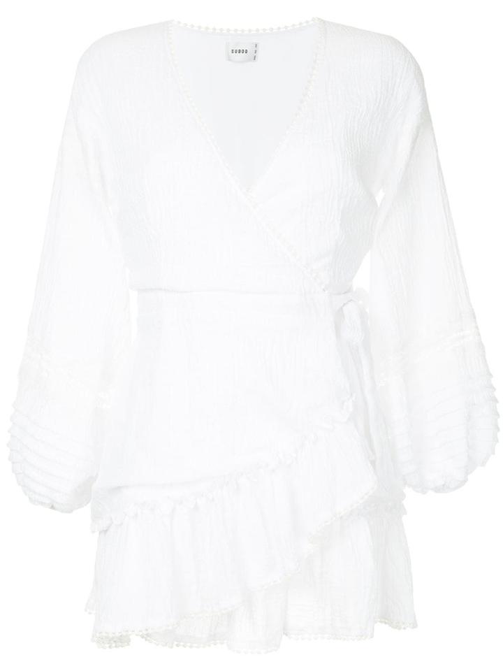 Suboo Willow Wrap Dress - White