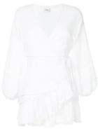 Suboo Willow Wrap Dress - White