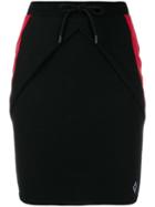 Marcelo Burlon County Of Milan Logo Sweat Skirt - Black