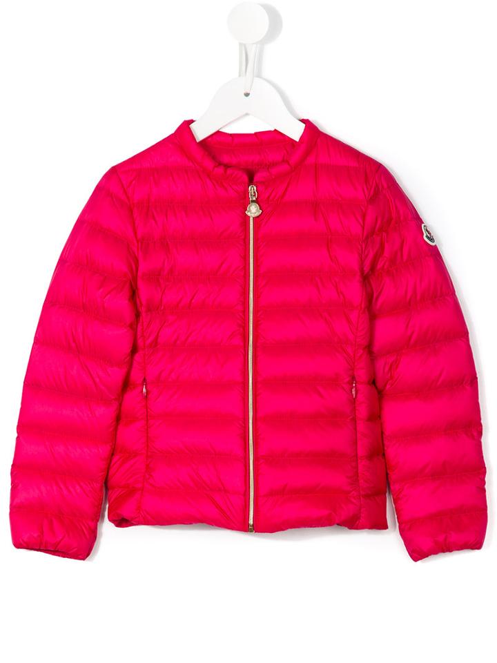 Moncler Kids - Ambrine Jacket - Kids - Feather Down/polyamide - 10 Yrs, Pink/purple