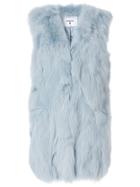 Dondup Long Vest - Blue