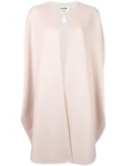 Jil Sander Shortsleeved Coat, Women's, Size: 34, Pink/purple, Cashmere