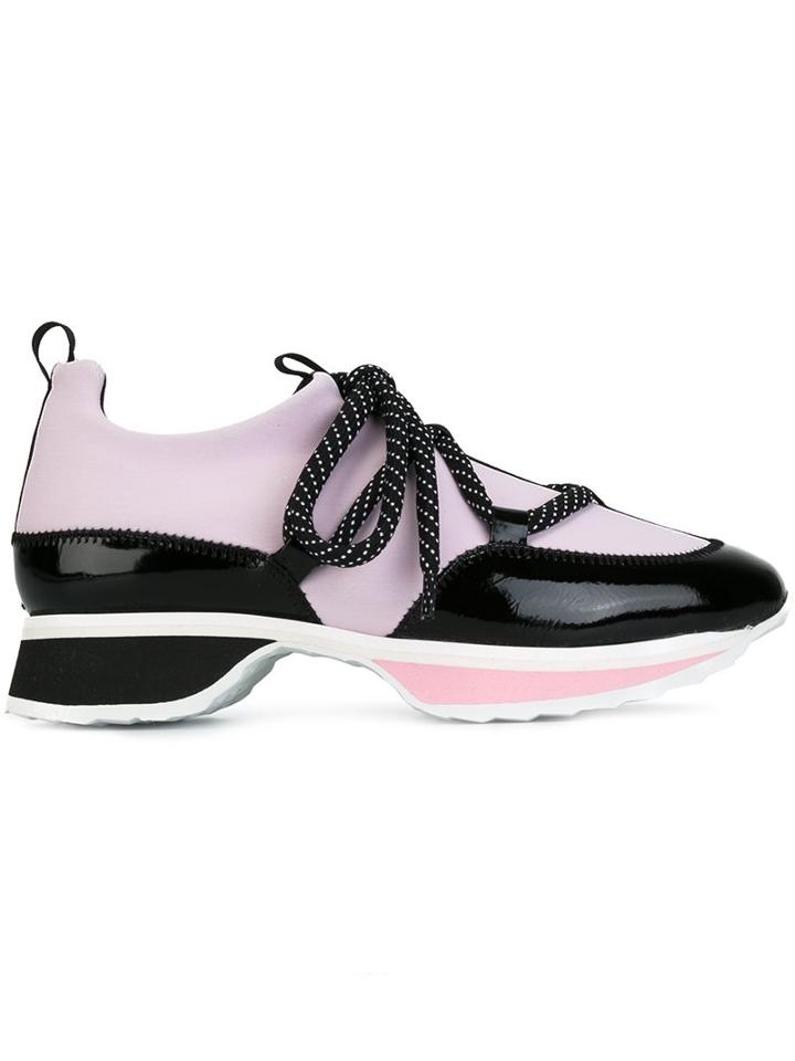 Pierre Hardy Dotted Shoelace Sneakers