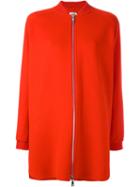P.a.r.o.s.h. Zip Jacket, Size: Medium, Red, Wool