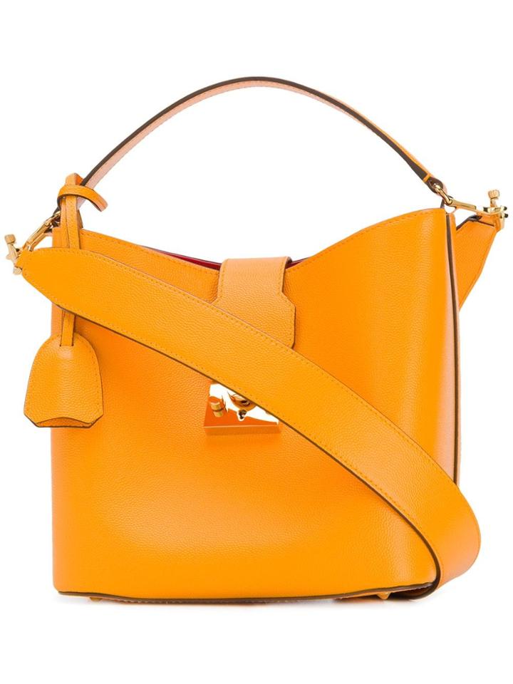 Mark Cross Murphy Small Tote Bag - Yellow