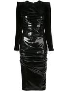 Alex Perry Hart Layered-effect Dress - Black