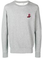 Calvin Klein Boot Patch Sweatshirt - Grey