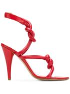 Vivienne Westwood Tied Strappy Sandals - Red