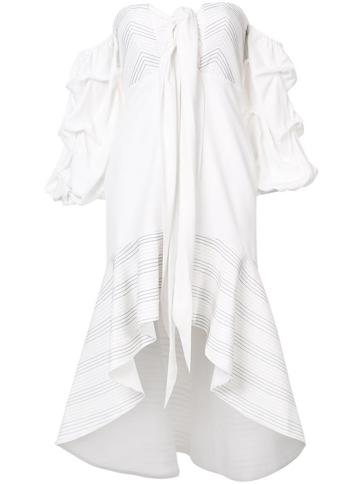 Alexis - Zuki Dress - Women - Silk - Xs, White, Silk