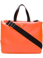 Prada Medium Shopper Bag - Yellow & Orange