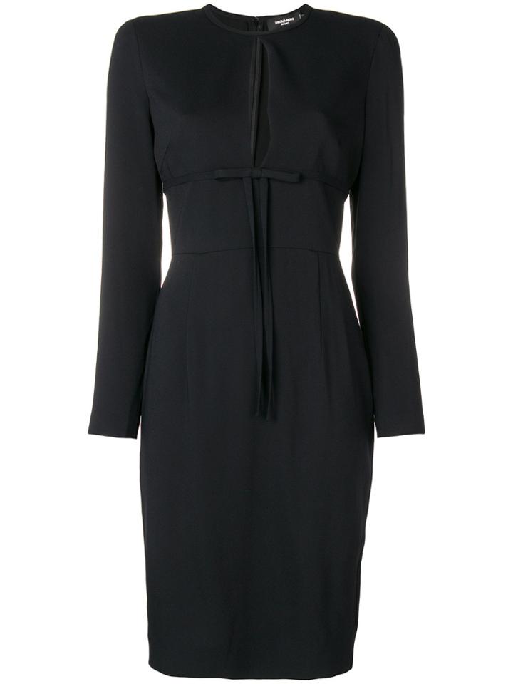 Dsquared2 Keyhole Detail Dress - Black