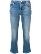 Love Moschino Slim Cropped Jeans - Blue