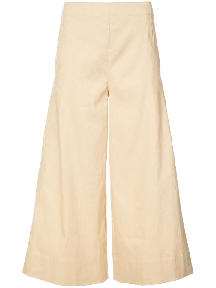 Vince High Waisted Culottes - Nude & Neutrals