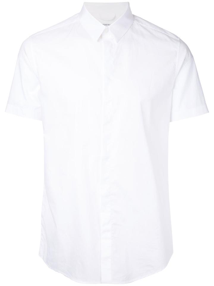 Iceberg - Palm Tree Print Shirt - Men - Cotton - S, White, Cotton