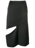 Maison Margiela Cut Out Skirt - Black