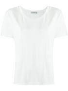 Egrey Short Sleeves T-shirt, Women's, Size: 42, White, Polyester/spandex/elastane/viscose