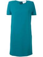 Gianluca Capannolo - Classic T-shirt Dress - Women - Viscose/acetate/nylon - 48, Women's, Green, Viscose/acetate/nylon