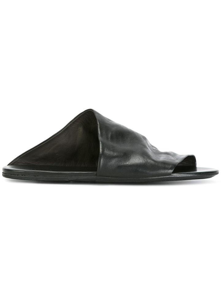 Marsèll Asymmetric Sandals - Black