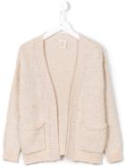 Caffe' D'orzo 'camilla' Cardigan, Girl's, Size: 10 Yrs, Nude/neutrals