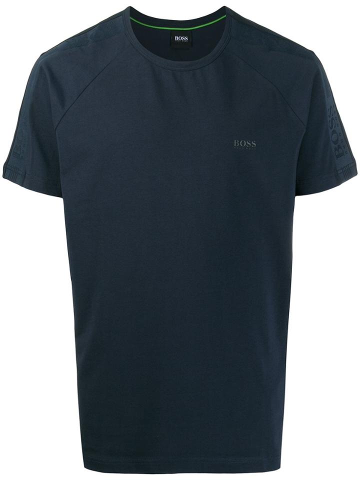 Boss Hugo Boss Logo Panel T-shirt - Blue
