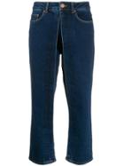 Aalto Straight-leg Trousers - Blue