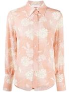 Chloé Floral-print Shirt - Pink