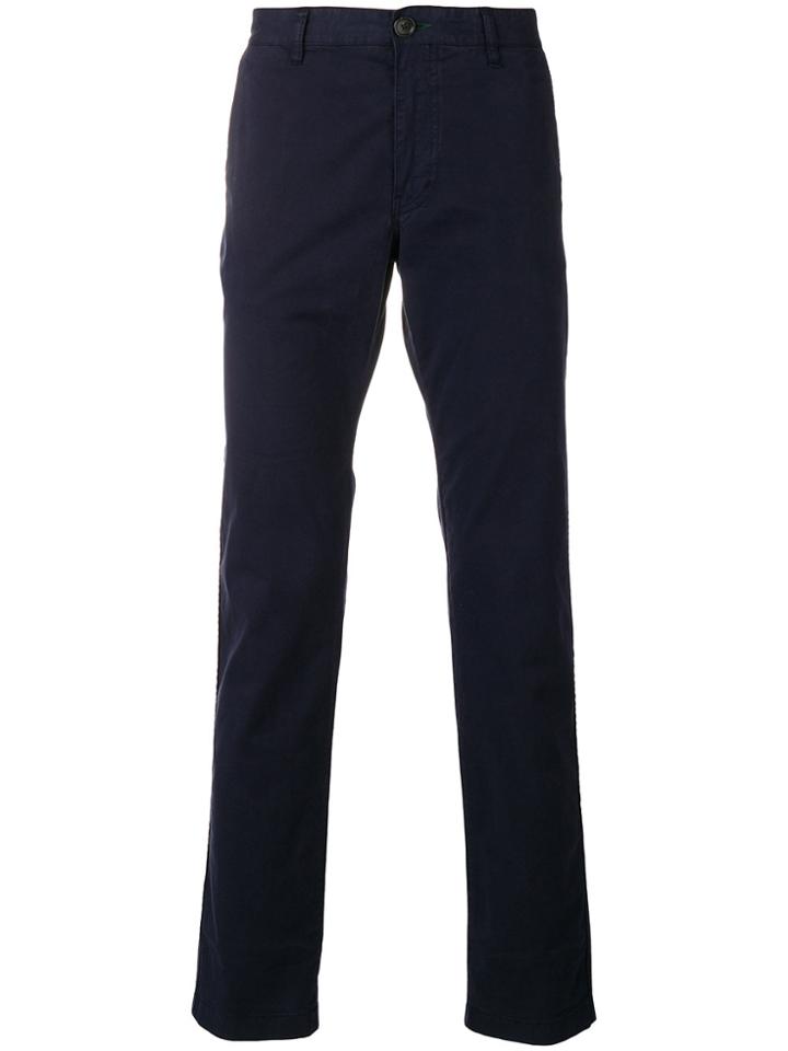 Ps By Paul Smith Slim-fit Chino Trousers - Blue