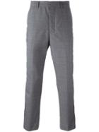 Ami Alexandre Mattiussi Carrot-fit Trousers, Men's, Size: 38, Grey, Wool